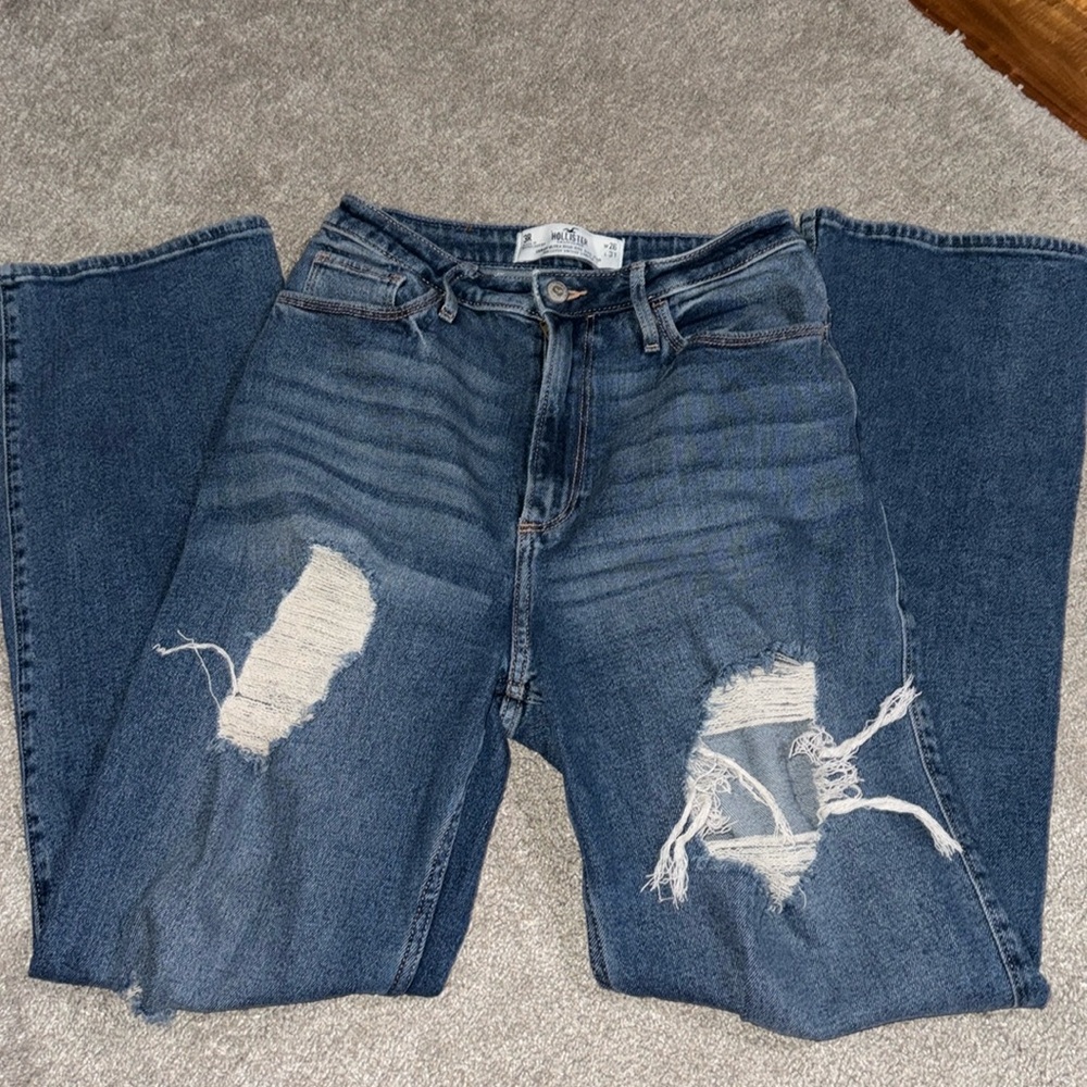 Hollister Curvy Ultra High-Rise Dad Jean w26 l32 3R
